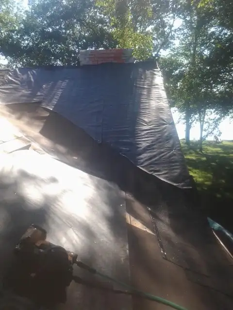 Completed roof by Crystal Clear Roofing