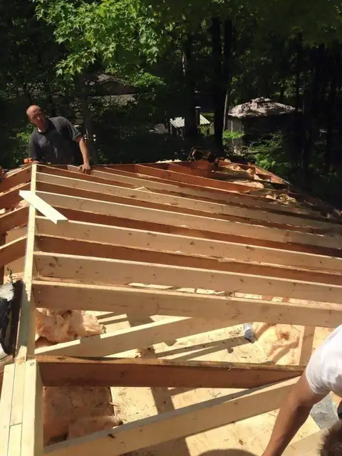 Completed roof by Crystal Clear Roofing
