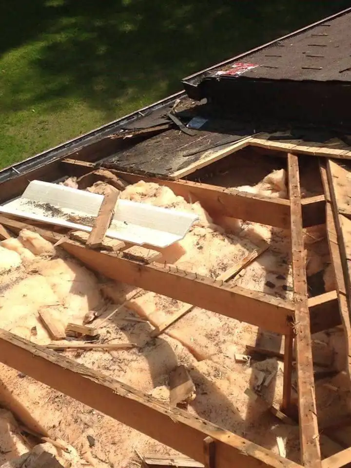 Emergency Roofing — Crystal Clear Roofing Inc